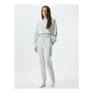 Pantaloni de pijama cu buzunare laterale imagine