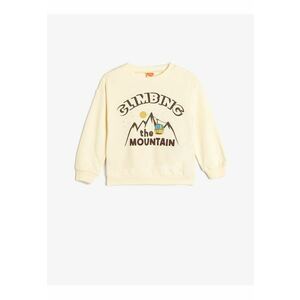 Bluza de trening din bumbac cu imprimeu imagine