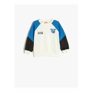 Bluza de trening cu maneci raglan imagine