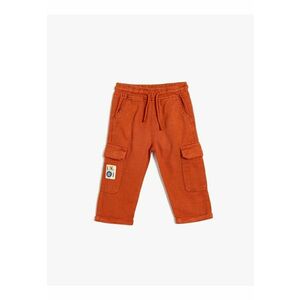 Pantaloni cargo din denim imagine