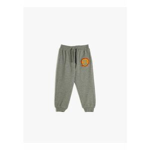Pantaloni de trening relaxed fit cu aspect texturat imagine