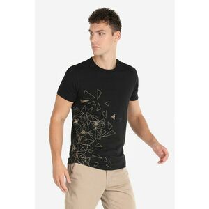 Tricou slim fit cu imprimeu geometric imagine