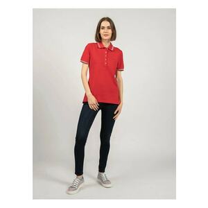 Tricou polo cu detalii contrastante Sustin - imagine