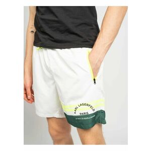 Pantaloni scurti de baie cu slip interior de plasa - imagine
