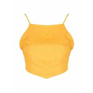 Top crop cu detaliu incrucisat pe spate - 36 imagine