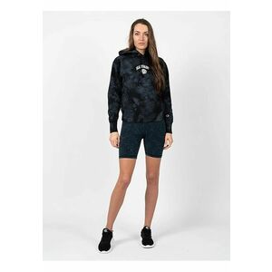 Hanorac cu imprimeu tie-dye - Negru - imagine