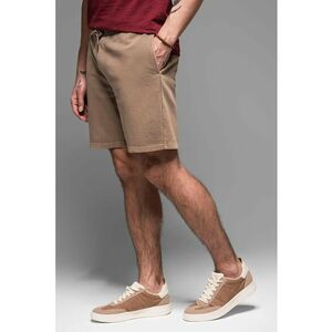 Pantaloni scurti din amestec de bumbac cu buzunare laterale imagine