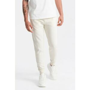 Pantaloni de trening din bumbac cu buzunare laterale imagine