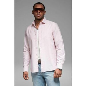Camasa din bumbac cu model uni imagine