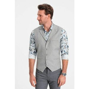 Vesta slim fit cu nasturi imagine