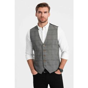 Vesta slim fit cu nasturi imagine