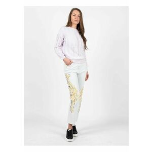 Blugi mom fit cu talie inalta - imagine