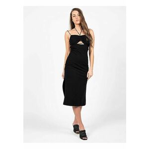 Rochie cu bretele subtiri si decupaje - imagine