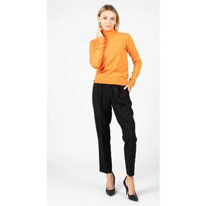 Pantaloni conici crop cu buzunare - 44 imagine