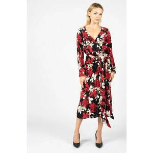 Rochie midi cu imprimeu floral - 34 imagine