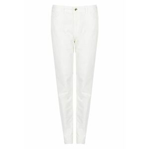 Pantaloni slim fit Divine - Alb - 32 imagine