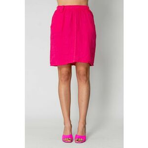 Fusta scurta Fucshia 15361 imagine