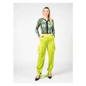 Cardigan cu imprimeu abstract - imagine