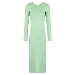 Rochie lunga cu decupaj la spate - 36 imagine