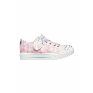 Pantofi sport de piele ecologica cu model grafic imagine