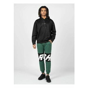 Pantaloni sport cu insertii logo - imagine
