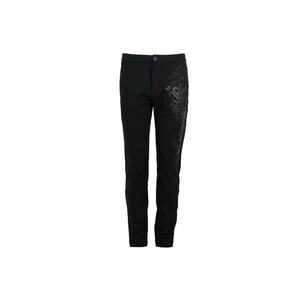 Pantaloni conici cu imprimeu logo - imagine