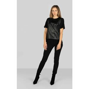 Blugi skinny cu model uni - imagine