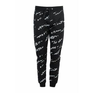 Pantaloni de trening conici cu logo - imagine