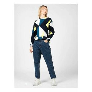 Blugi Mom Fit cu talie inalta Rachel - imagine
