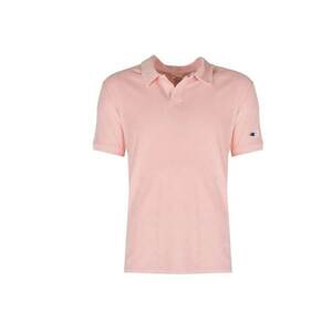 Tricou polo roz somon - imagine