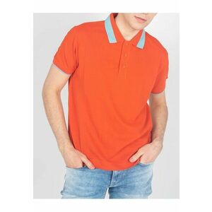 Tricou polo portocaliu - imagine