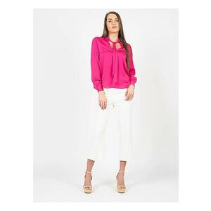 Bluza cu guler ascutit Acconsentire - Roz - 34 imagine