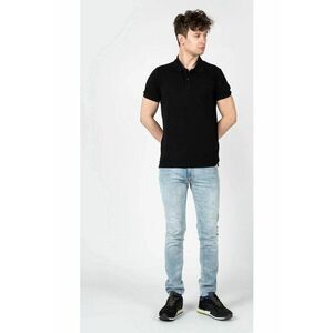 Tricou polo - Negru - imagine