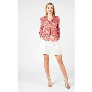 Bluza cu imprimeu floral Medium 2 - Roz - 36 imagine