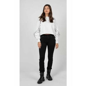 Pantaloni slim fit Sandy - Negru - imagine