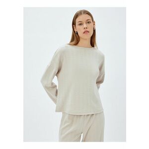 Bluza de pijama cu maneci cazute imagine