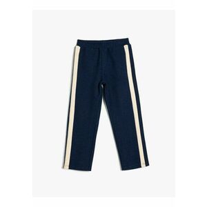 Pantaloni de trening cu garnituri laterale contrastante imagine