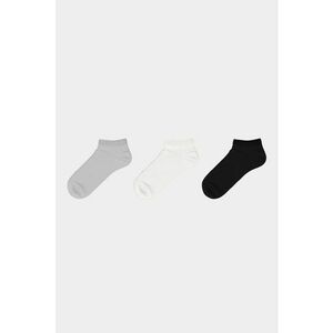 Set de sosete scurte cu model uni - 3 perechi imagine