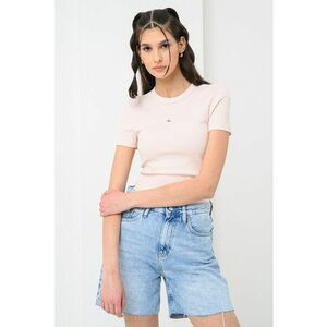 Tricou striat slim fit imagine