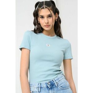 Tricou striat slim fit imagine