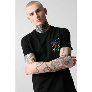 Tricou regular fit de bumbac cu decolteu la baza gatului imagine