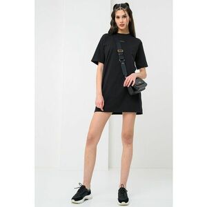Rochie-tricou scurt de bumbac imagine