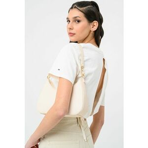 Tricou crop cu decupaj pe spate imagine