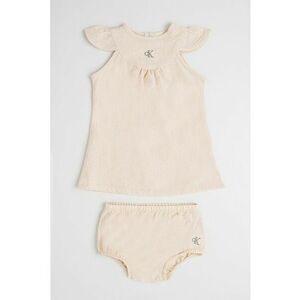 Set de rochie din amestec de in si chiloti imagine