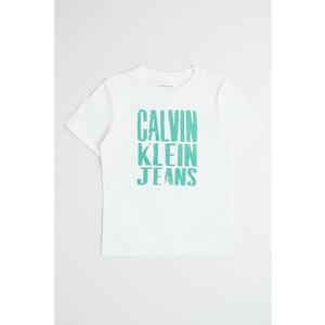 Tricou de bumbac cu logo supradimensionat imagine