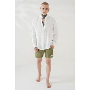Pantaloni scurti de baie cu model uni Starfish imagine