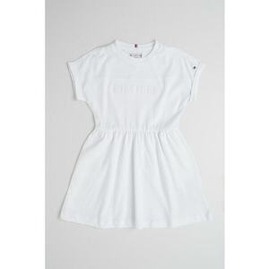 Rochie cu croiala in A si logo brodat discret imagine