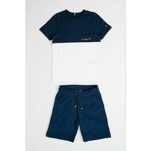 Set de tricou si pantaloni scurti cu snur - 2 piese imagine