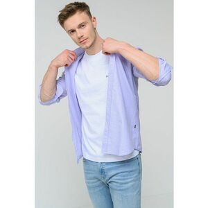 Camasa regular fit de bumbac cu guler Oxford Rickert imagine