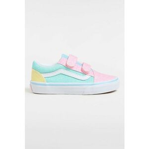 Pantofi sport stralucitori cu model colorblock imagine